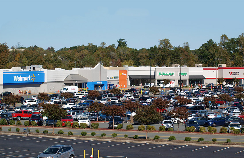 Huffman Mill Plaza – Burlington, NC.